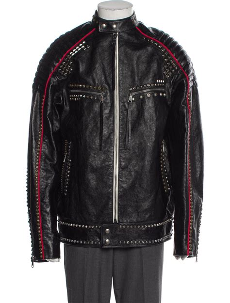 magnetismo animale gucci|Gucci Magnetismo Animale Leather Moto Jacket .